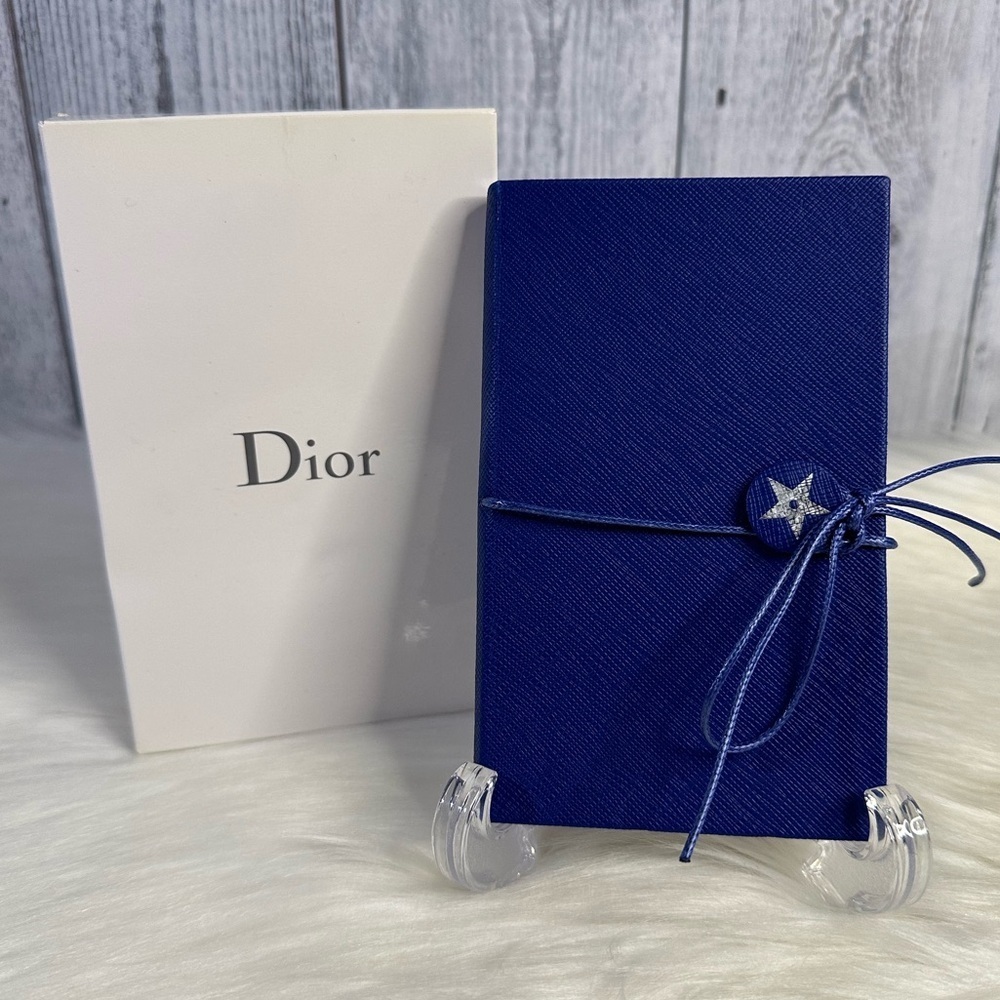 DIOR diary notebook in royal blue